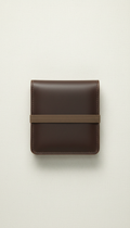 Custom Vito Men's Wallet Brown Smooth Leather