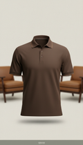 Men's Brown Vito Polo Woods Edition Golf Style